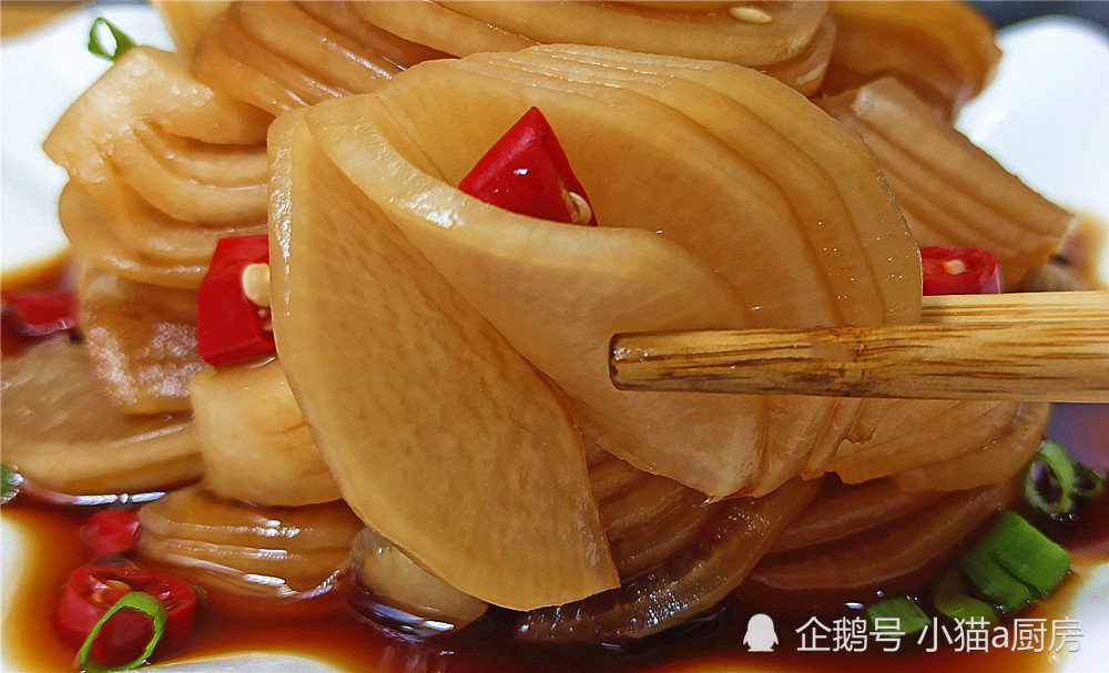 酸甜开胃的"糖醋萝卜",做法很简单,腌一天就能吃,学会不用买_腾讯新闻