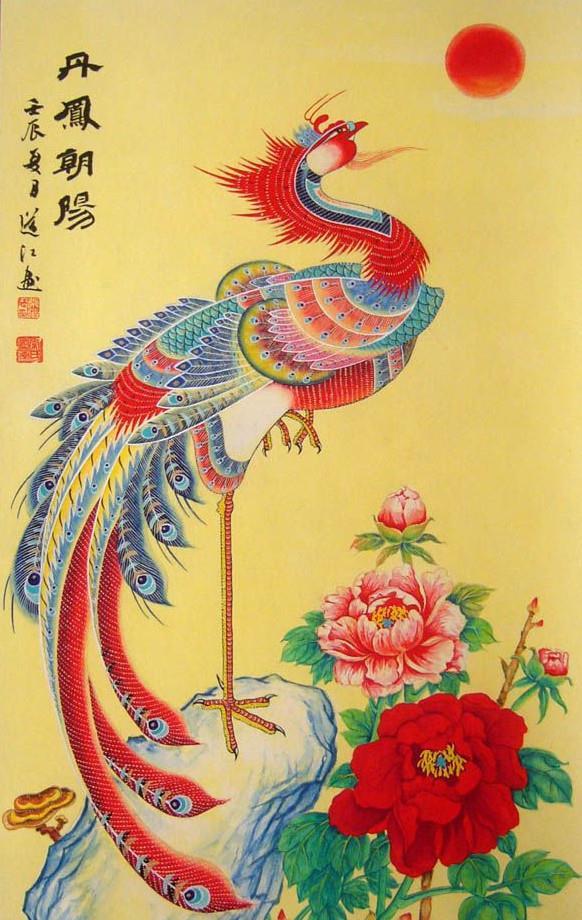 朱元璋特别喜欢凤画,把都城后面东西相连的几座山峦