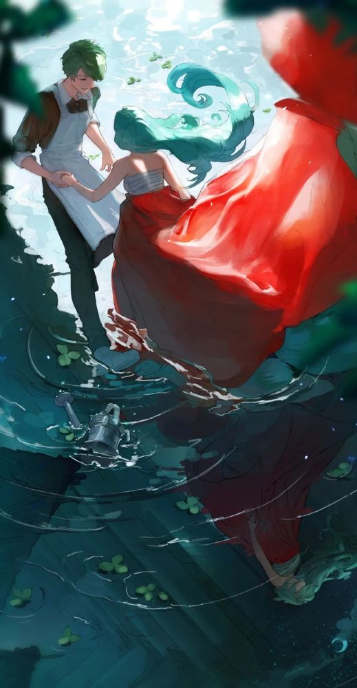 一组精美人物插画欣赏具有浓郁色彩的装饰画