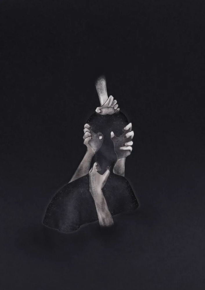 他将孤独形象化了独特的绘画风格让人感到绝望和压抑