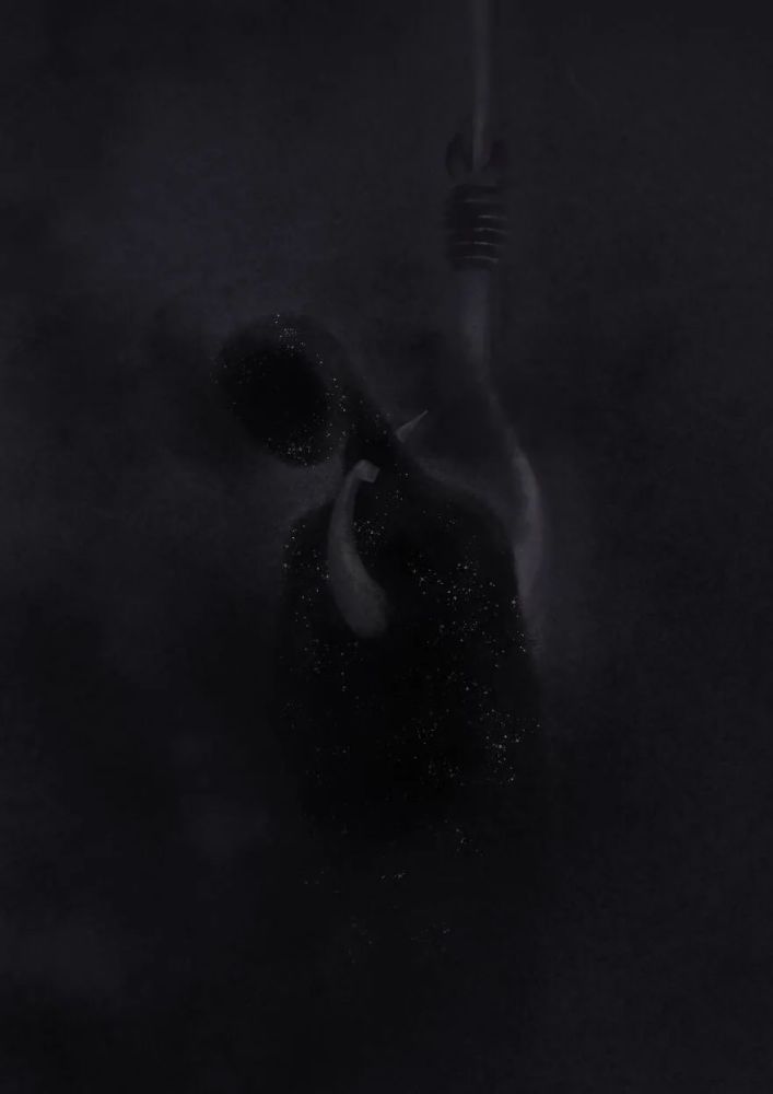 他将孤独形象化了独特的绘画风格让人感到绝望和压抑