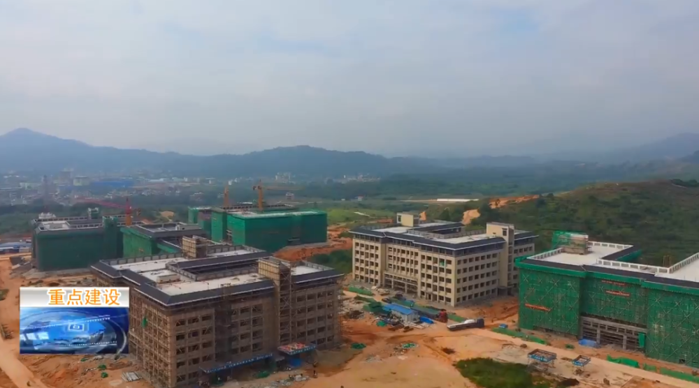 丰顺发力头号工程嘉应学院紫琳学院12栋主体建筑年底将全面封顶