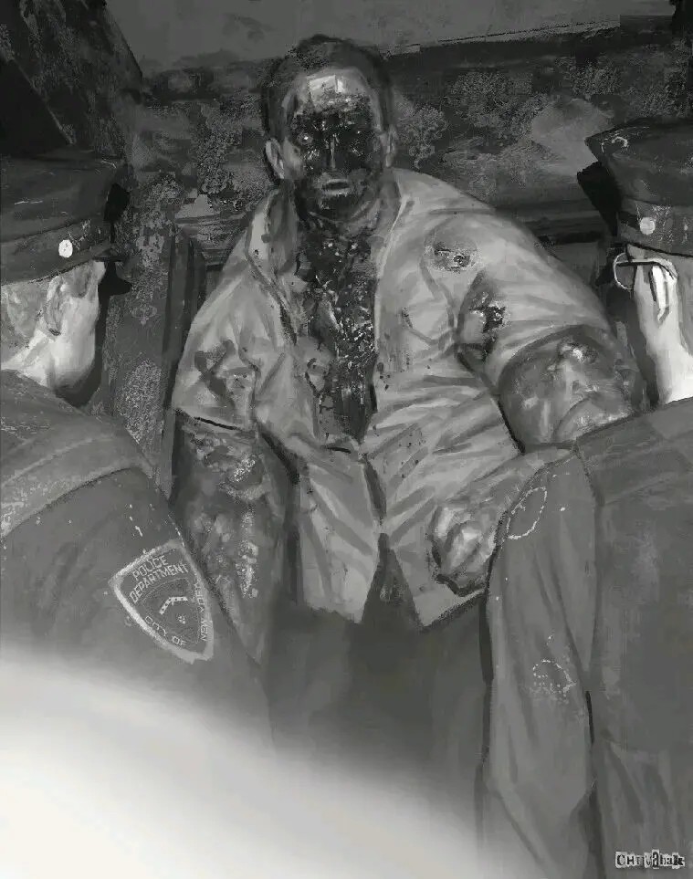 头皮发麻闪光灯巨佬俄罗斯艺术家olegvdovenko的诡异世界一