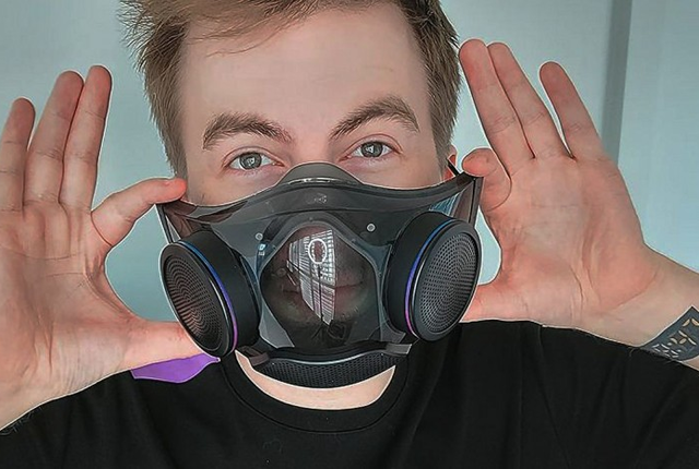 razerzephyr智能口罩n95级别防护售价100美元