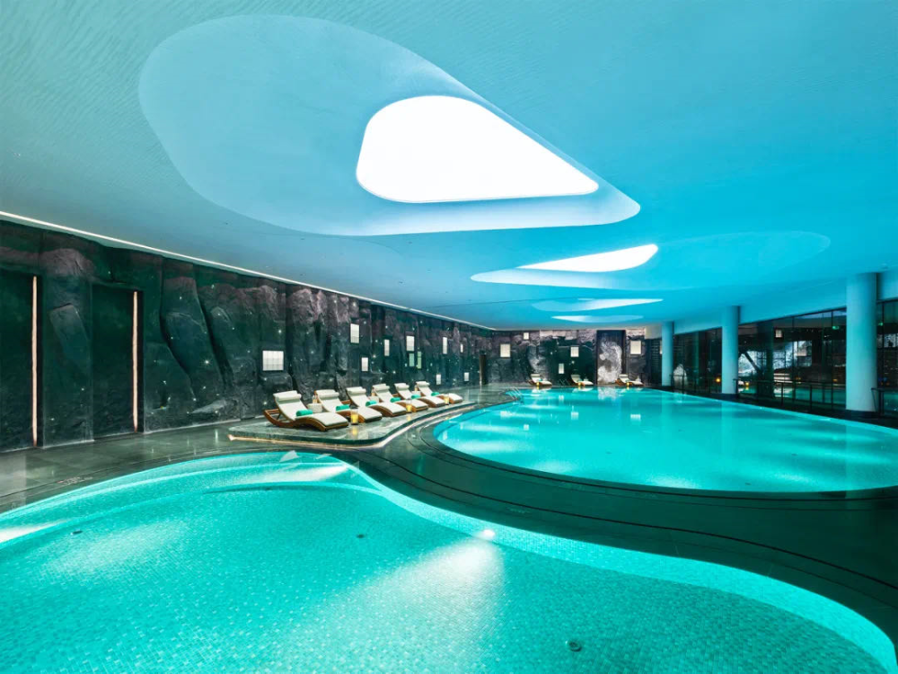 深坑酒店游泳池图片