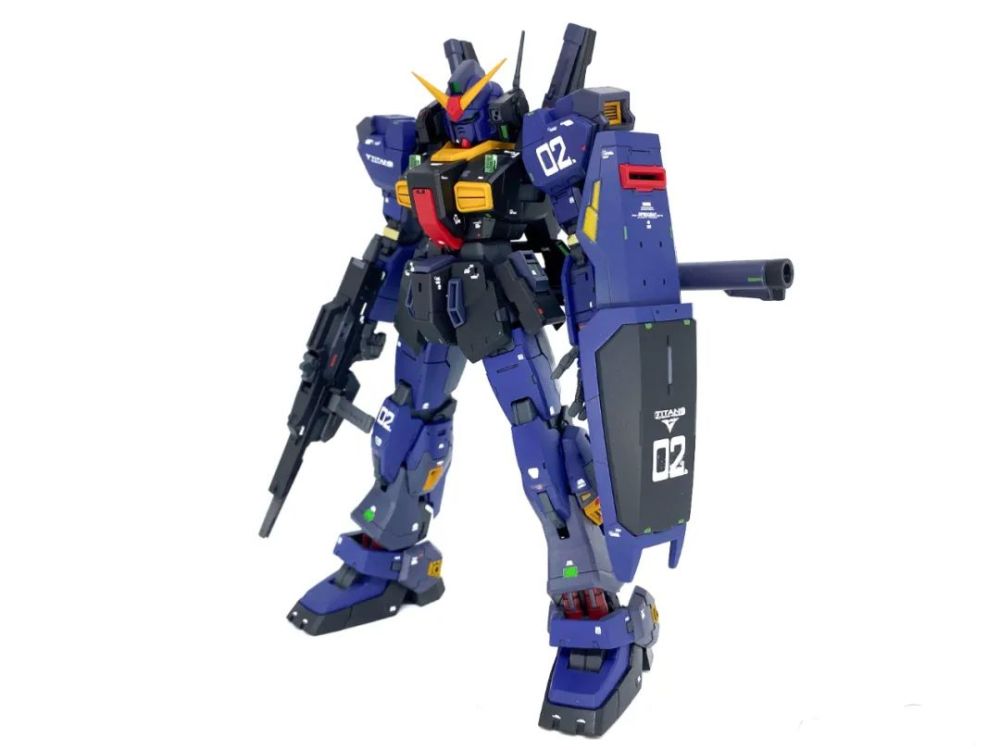 rg高达mk2提坦斯配色无改涂装直做