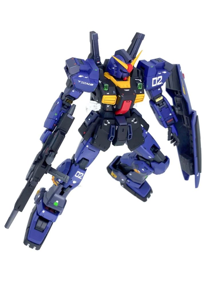 rg高达mk2提坦斯配色无改涂装直做