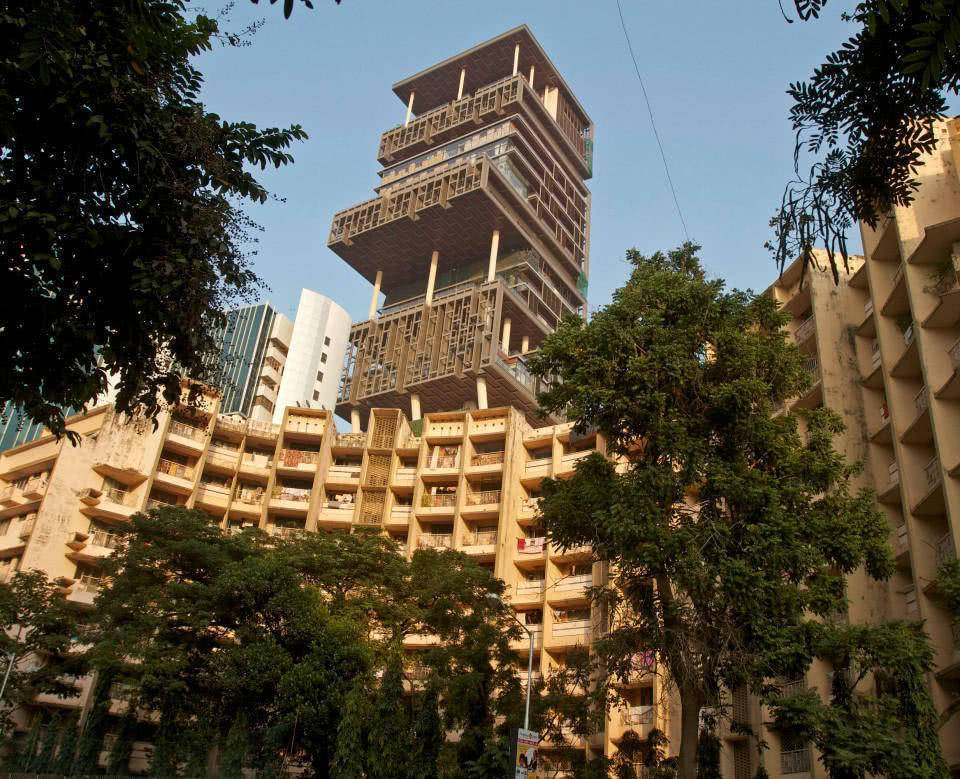 花费64亿打造27层别墅阿尼尔·安巴尼到现在为止仍欠中国银行130亿未