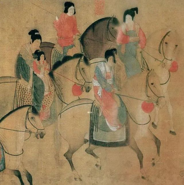 唐代人物仕女画家——张萱_腾讯新闻