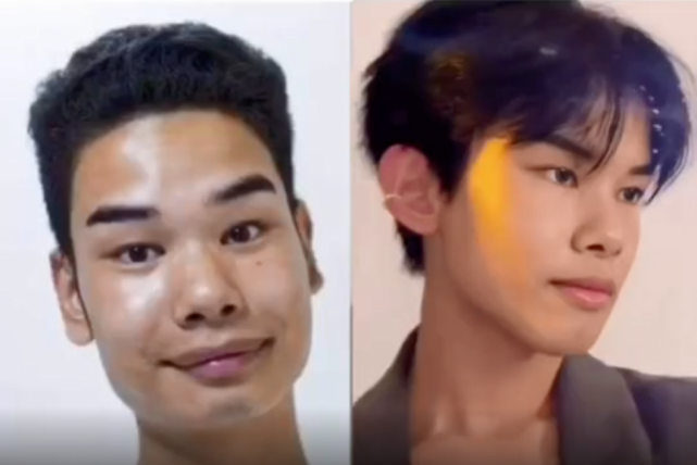 因眉毛走红的小吴,如今改走颜值路线了?网友:撞脸王一博