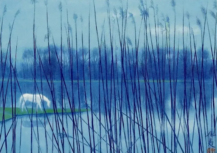 鉴赏清冷的诗意东山魁夷作品欣赏