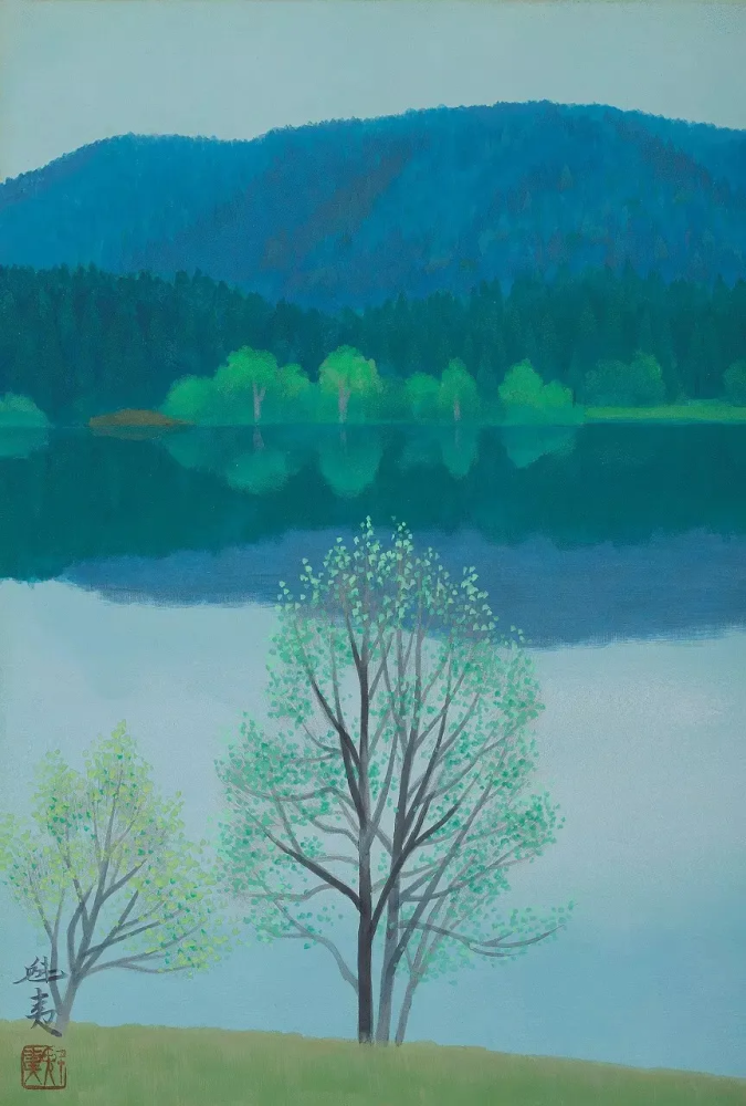鉴赏清冷的诗意东山魁夷作品欣赏