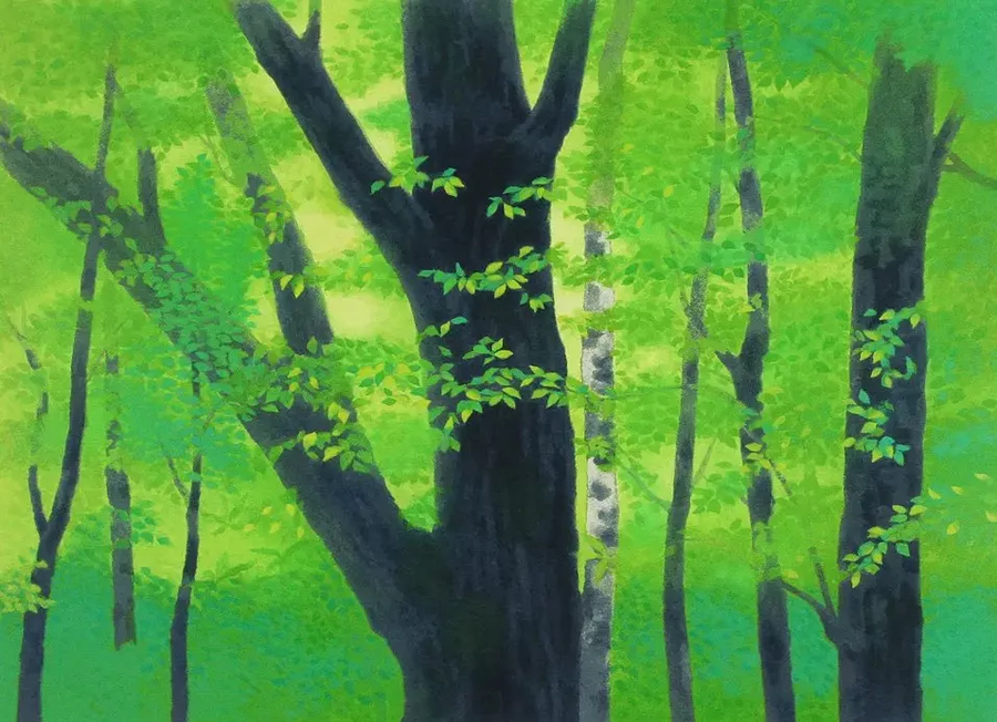 鉴赏清冷的诗意东山魁夷作品欣赏