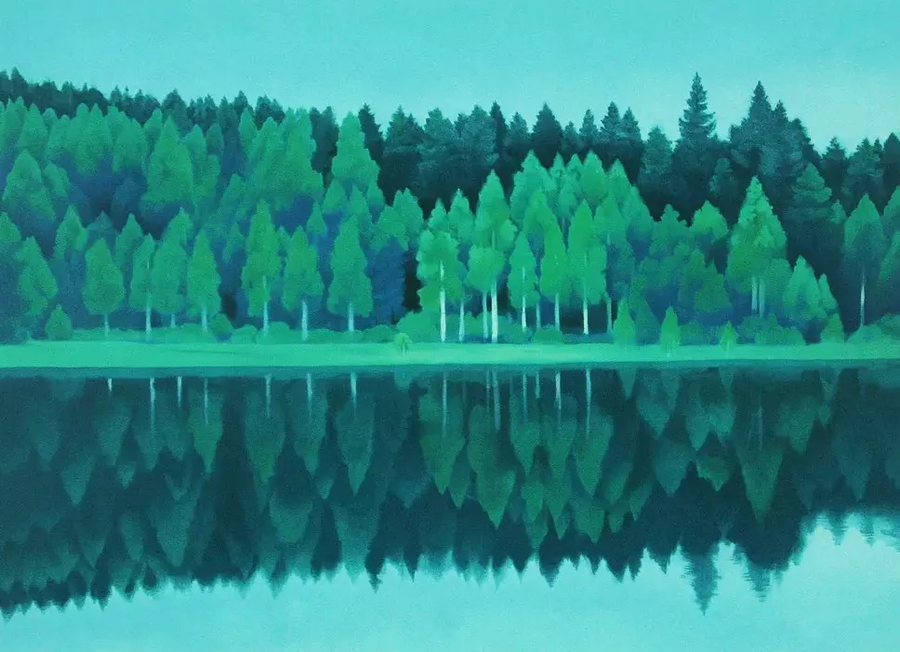 鉴赏清冷的诗意东山魁夷作品欣赏