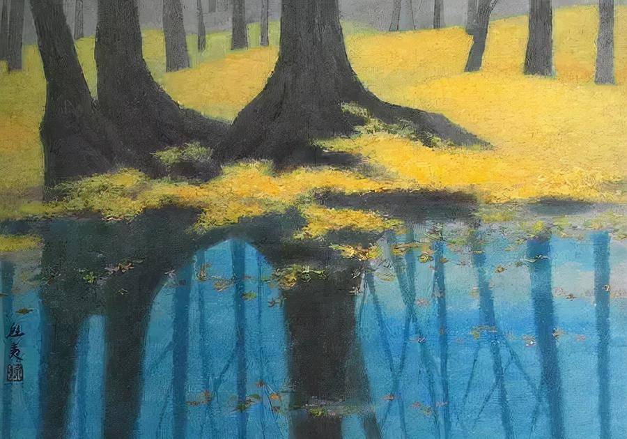 鉴赏清冷的诗意东山魁夷作品欣赏