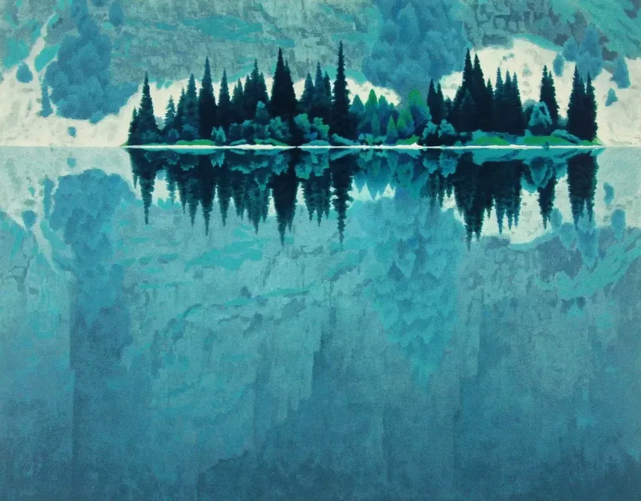 鉴赏清冷的诗意东山魁夷作品欣赏