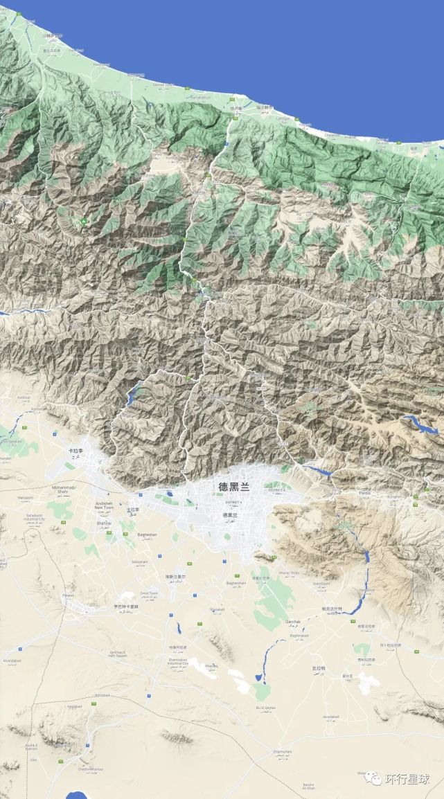 于这座水库,而水库的积水部分来自于山顶的融雪70厄尔布尔什山脉不