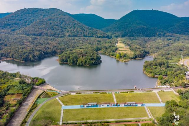 南京浦口象山湖公園,環境優美,是親近自然,休閒健身的好去處