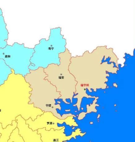 公元1734年,福宁州变为福宁府,原本州地设霞浦县清乾隆四年,公元1739
