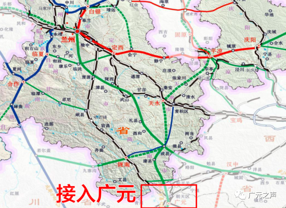 关注这条高铁有机会过境广元苍溪阆中南充