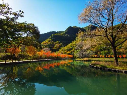 铜川溪山胜境景色虽美却也格外冻人