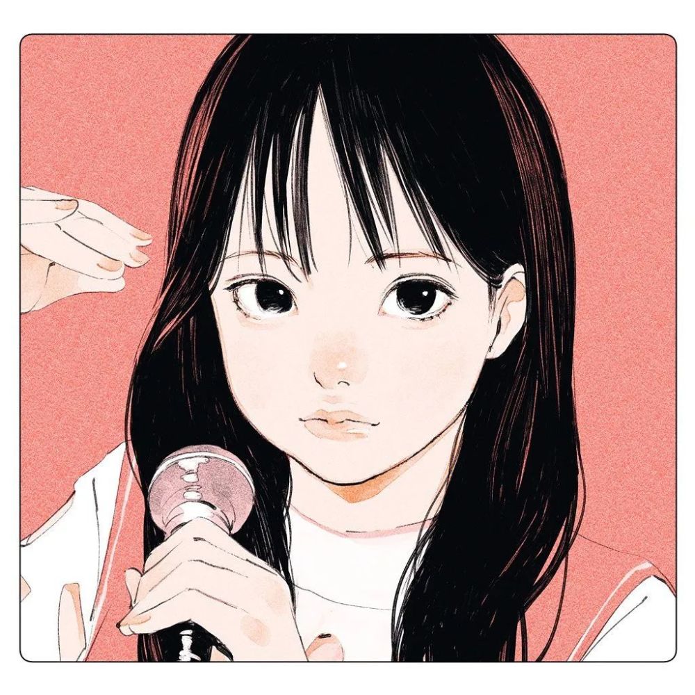 插画师只爱画女生画风复古唯美仿佛回到年少时
