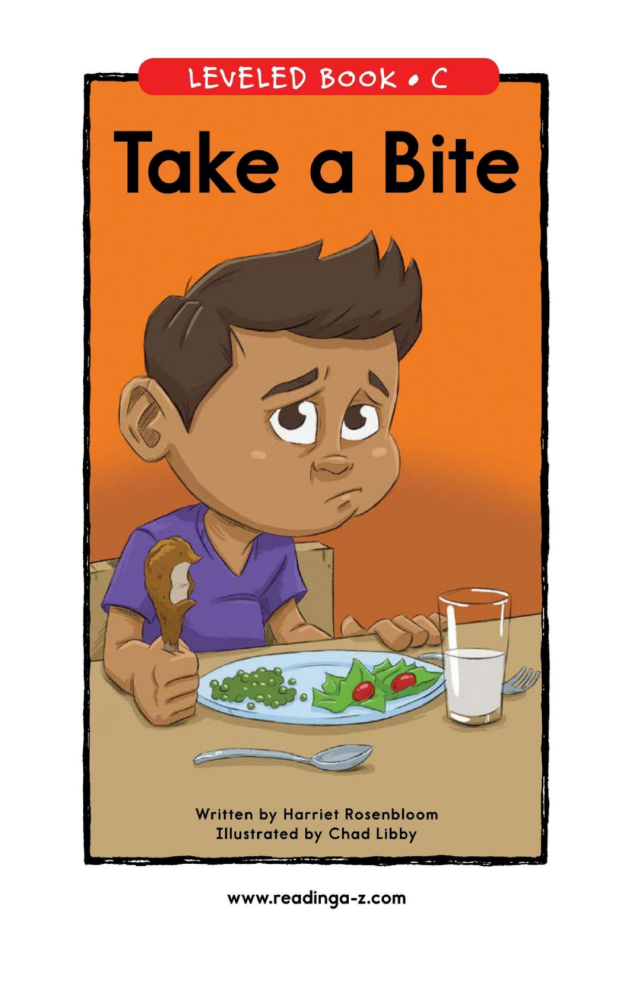 【raz c】64.take a bite