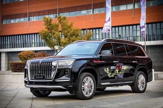 定位旗舰级suv 一汽红旗ls7实车曝光