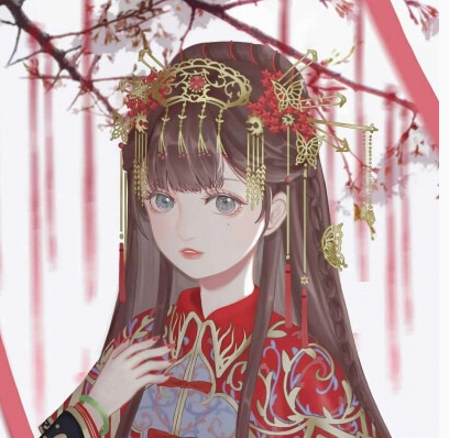 微信头像好仙气的古风女生动漫头像啊这波爱了