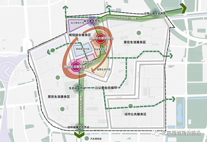 丰台站规划图 平面图图片