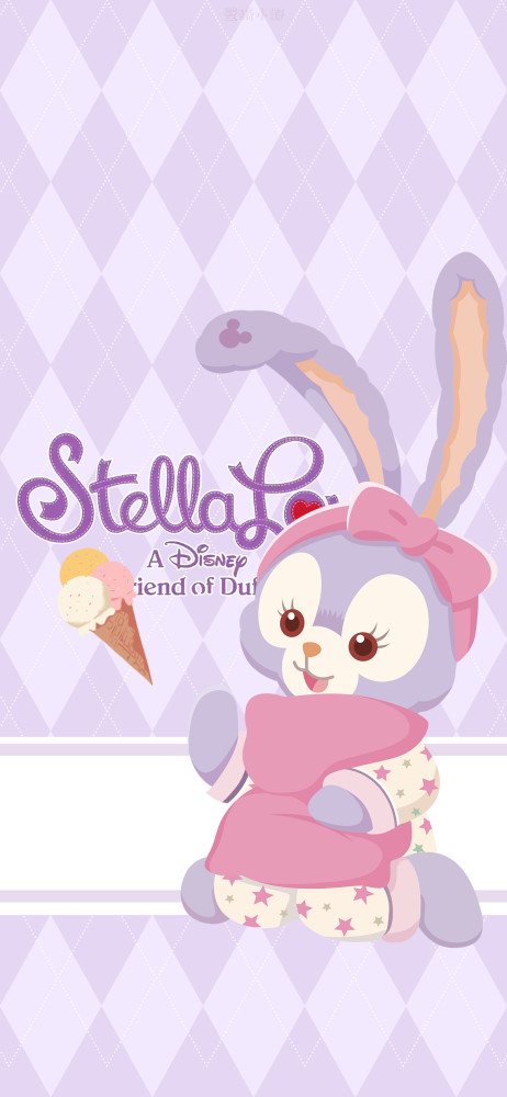 手机壁纸迪士尼玩偶家族星黛露达菲雪莉玫玲娜贝儿