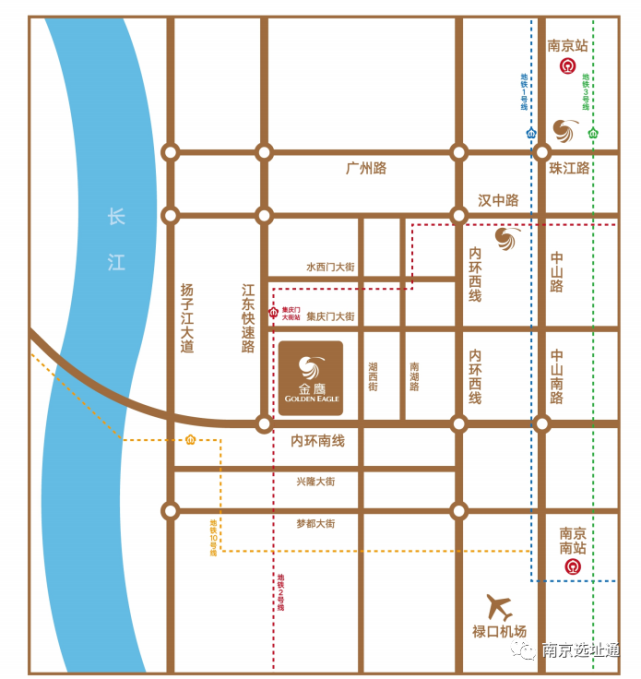 【写字楼】金鹰世界写字楼-商务新地标|写字楼|金鹰世界|南京|河西