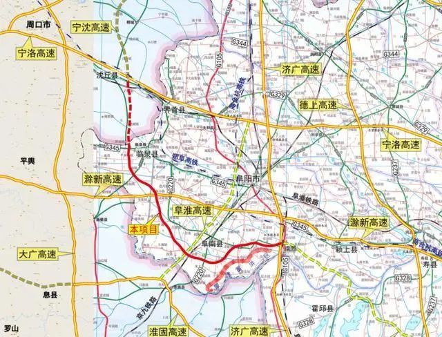 阜阳又一条高速要来了连接合肥周口