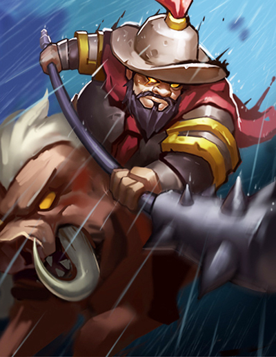 落草上山的水浒英雄秦明