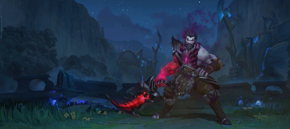 lol联盟手游更新过后蛮王竟然可以cd无冷却放技能你知道吗