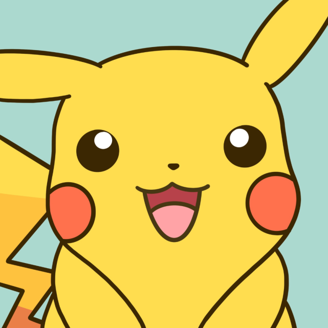 皮卡丘动漫头像卡哇伊本卡