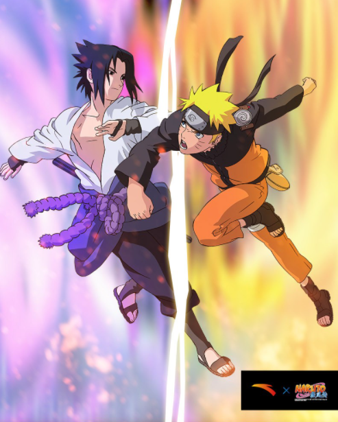 安踏狂潮3代火影忍者联名款来袭鸣人和佐助两大主角获得专属配色安踏