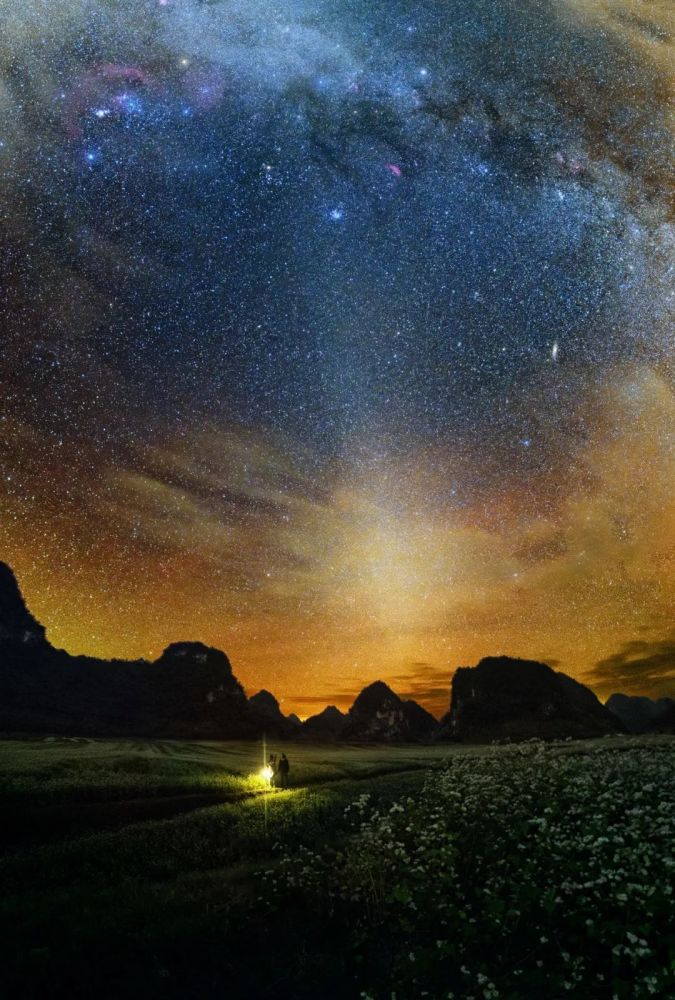 "追星"8年,广西摄影师拍下璀璨星河,让无数人领略星空震撼之美_腾讯