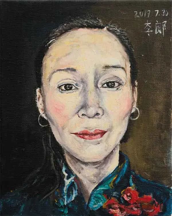 李郎肖像展在宋庄美术馆开幕_腾讯新闻