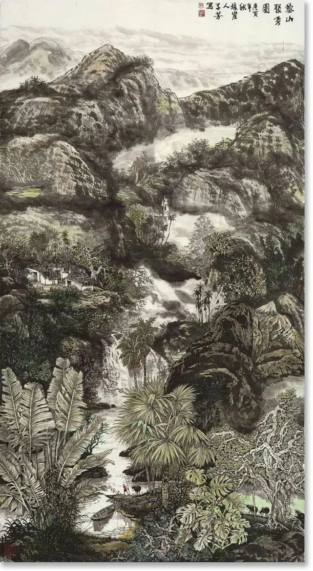 椰岛风情—邓子芳海南特色绘画艺术品鉴