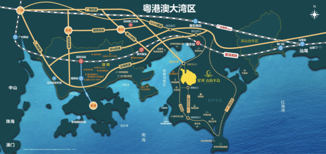 随着以深圳为中心的深莞惠一体化发展,惠州地位提升,交通建设也将不断