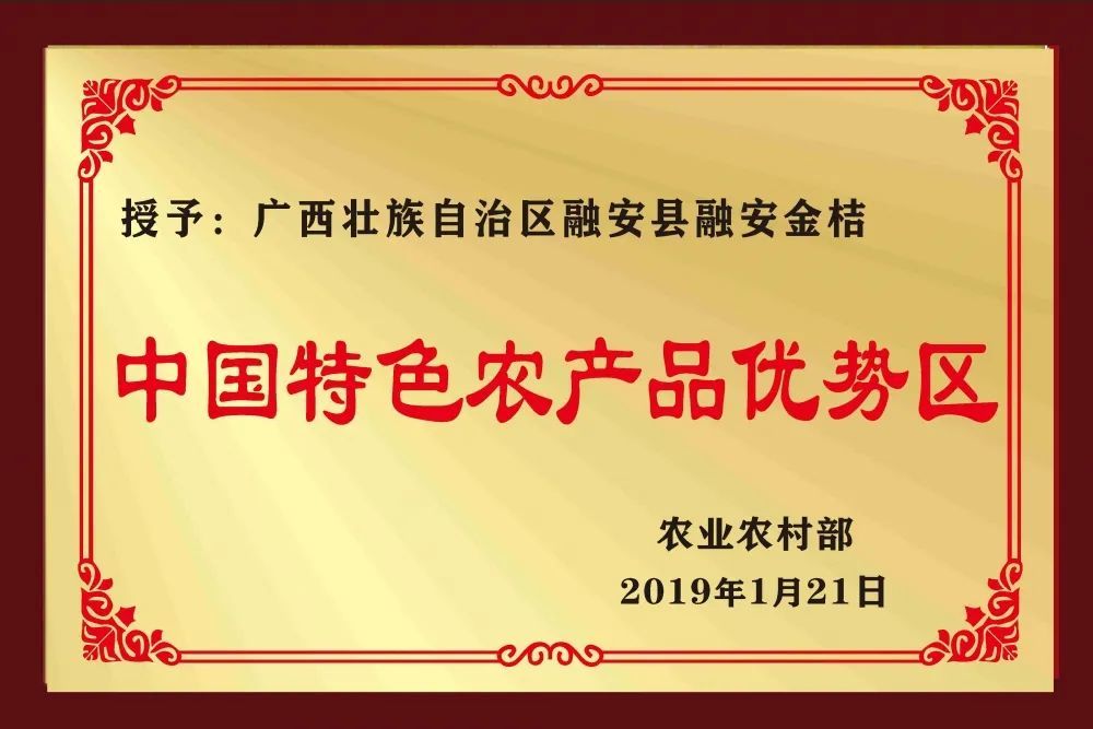 关注十有一超造就中国金桔之乡融安金桔这些知识你了解多少