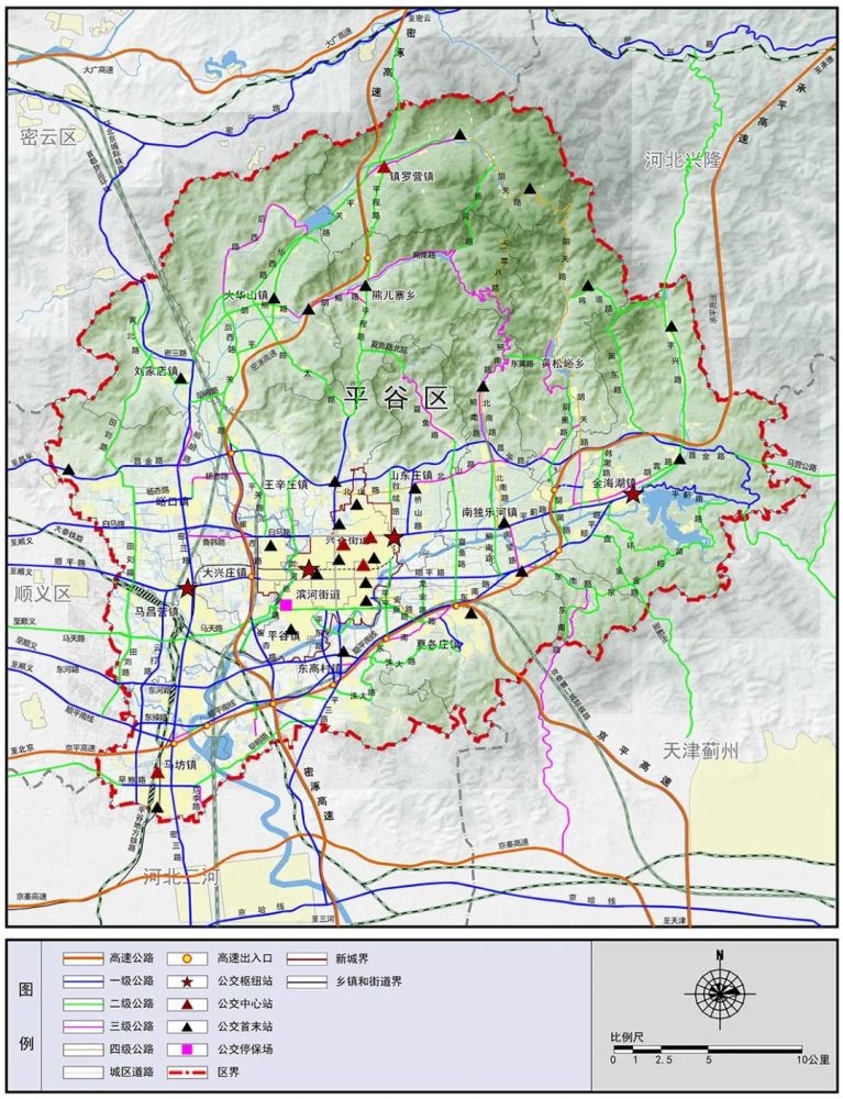 构建对外交通"双快"系统格局,加快推进密涿高速和承平高速建设,提升