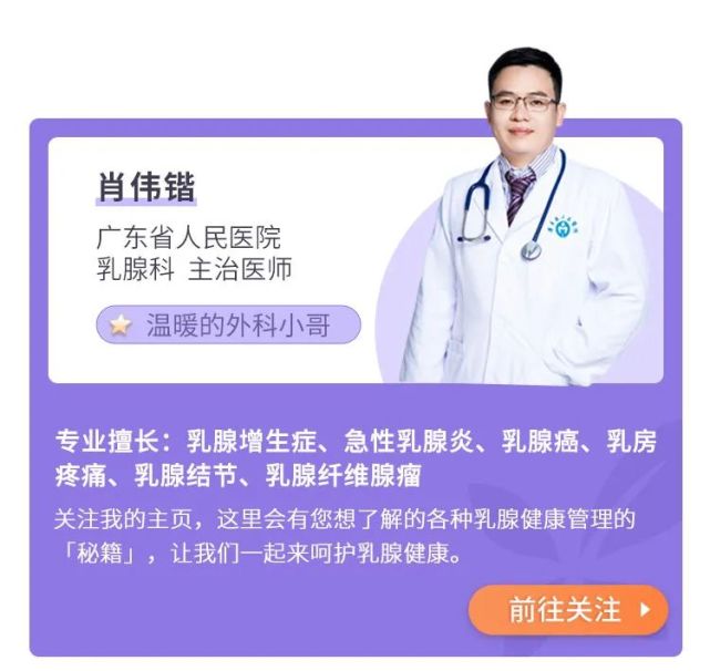 乳腺癌的筛查与确诊每个女性都要了解