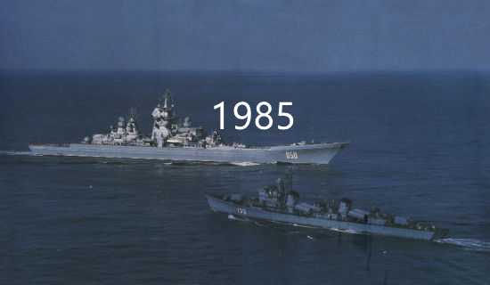 俄军最大巡洋舰被拆解,昔日不惧美国航母,如今报废化钢水