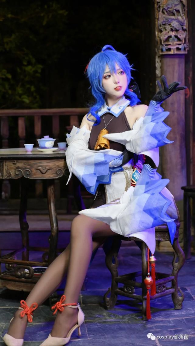 cos:原神甘雨cos正片@清酒夜游,温柔如水