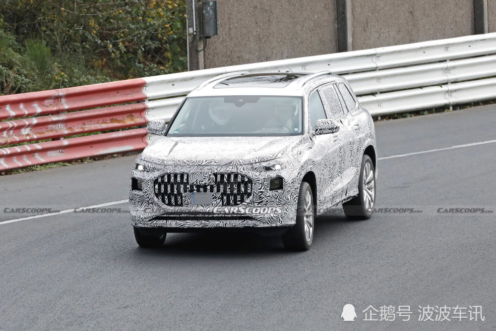 奥迪q9最新谍照曝光,或为中国特供,车身长度或达到5米2_腾讯新闻