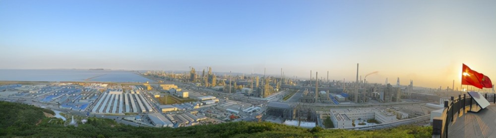 中国化学工程第十六建筑有限公司承建的浙石化4000万吨/年炼化一体化