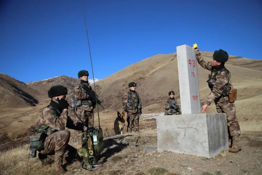 学习《中华人民共和国陆地国界法》,边防官兵在行动!_腾讯新闻