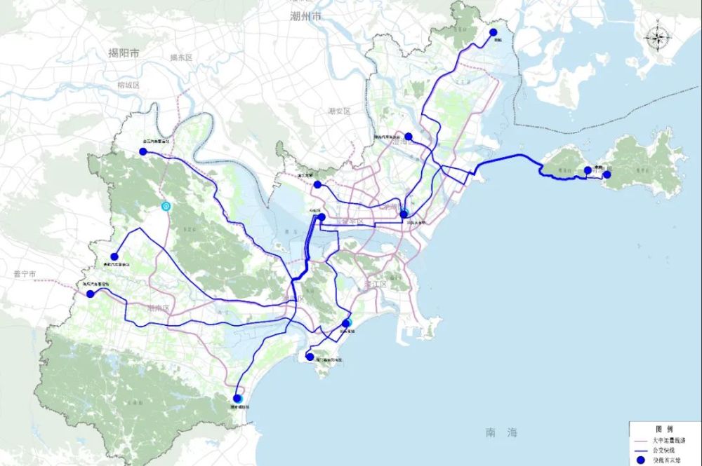 汕头发布公共交通发展规划未来或将出现水上巴士定制公交